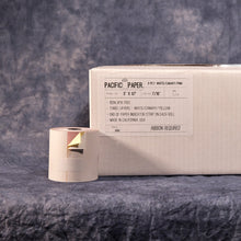 Load image into Gallery viewer, 3” X 67’ 3-Ply White/Canary/Pink Carbonless Paper Rolls 50 Rolls / Case - Pacific Paper